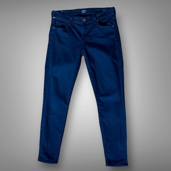 Citizens of Humanity Women’s Phantom Cropped Skinny Leg Jeans - Size 28 USA Made - Picture 1 of 13